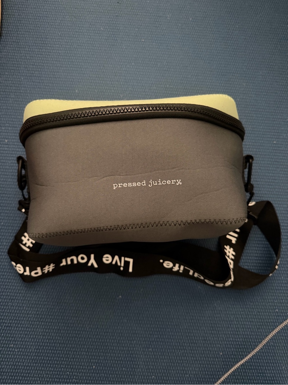 Pressed Juicery Two-Tone Lunch Bag